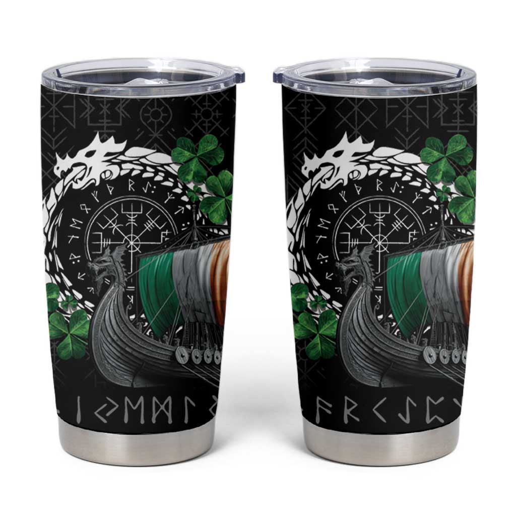Ireland Viking Drakkar Tumbler Cup Viking Blood - Wonder Print Shop