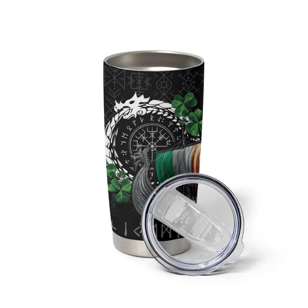 Ireland Viking Drakkar Tumbler Cup Viking Blood - Wonder Print Shop