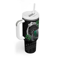 Ireland Viking Drakkar Tumbler With Handle Viking Blood - Wonder Print Shop