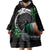 Ireland Viking Drakkar Wearable Blanket Hoodie Viking Blood - Wonder Print Shop