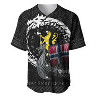 Norway Viking Drakkar Baseball Jersey Viking Blood - Wonder Print Shop