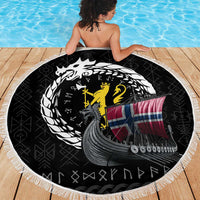 Norway Viking Drakkar Beach Blanket Viking Blood - Wonder Print Shop