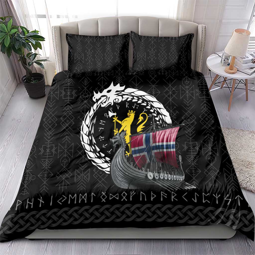 Norway Viking Drakkar Bedding Set Viking Blood - Wonder Print Shop