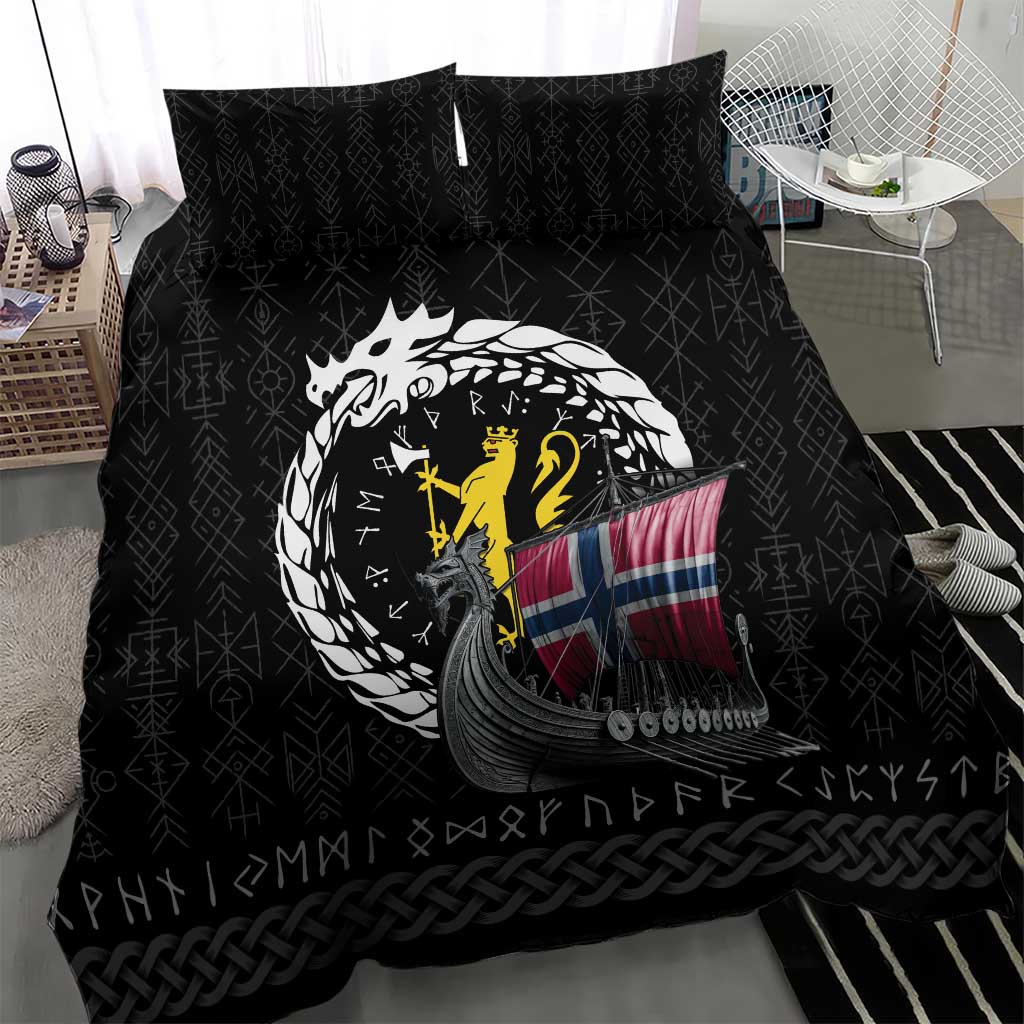 Norway Viking Drakkar Bedding Set Viking Blood - Wonder Print Shop