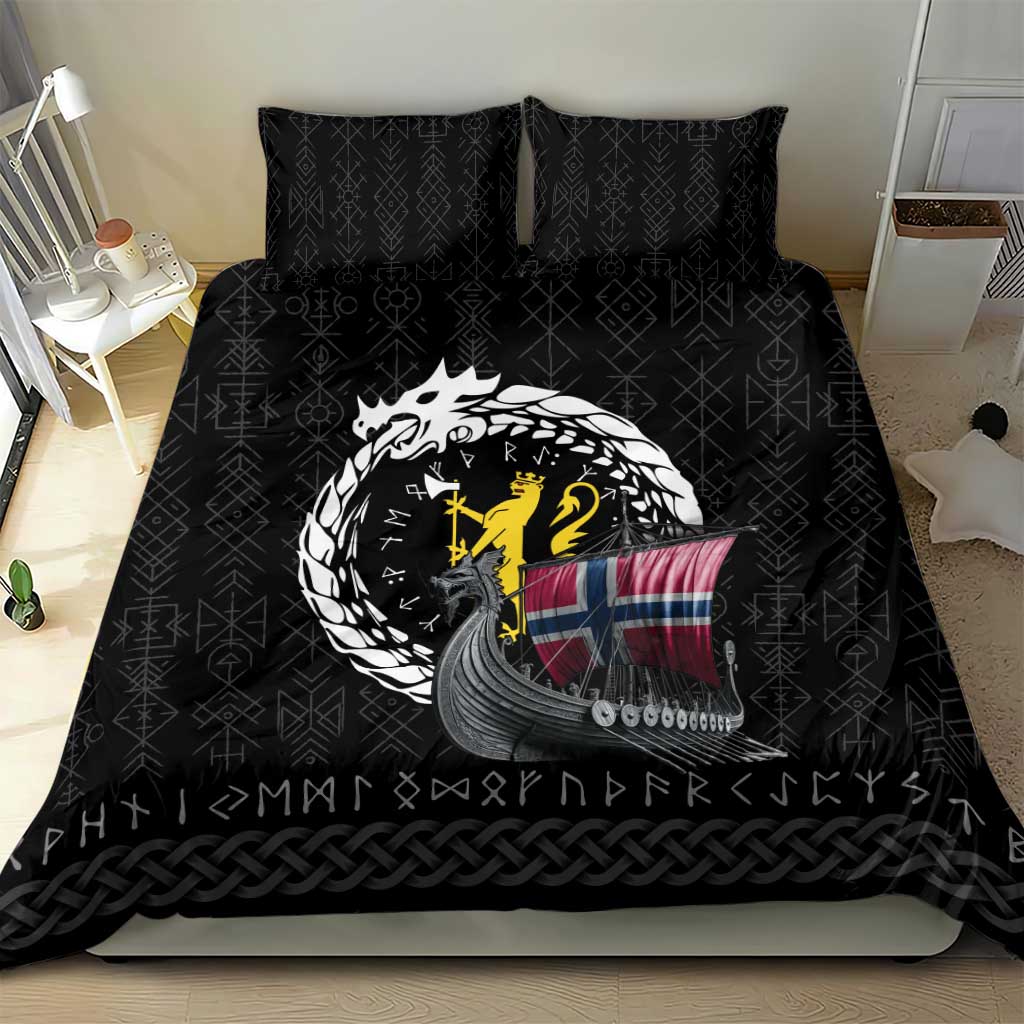 Norway Viking Drakkar Bedding Set Viking Blood - Wonder Print Shop