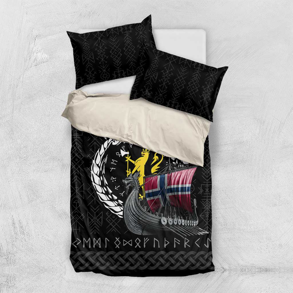 Norway Viking Drakkar Bedding Set Viking Blood - Wonder Print Shop