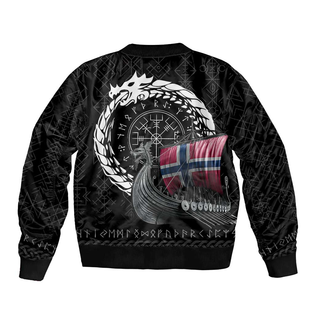 Norway Viking Drakkar Bomber Jacket Viking Blood - Wonder Print Shop