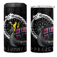 Norway Viking Drakkar 4 in 1 Can Cooler Tumbler Viking Blood - Wonder Print Shop