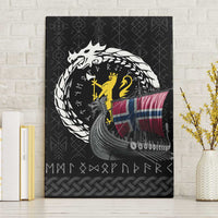 Norway Viking Drakkar Canvas Wall Art Viking Blood - Wonder Print Shop