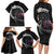 Norway Viking Drakkar Family Matching Long Sleeve Bodycon Dress and Hawaiian Shirt Viking Blood - Wonder Print Shop