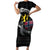 Norway Viking Drakkar Family Matching Short Sleeve Bodycon Dress and Hawaiian Shirt Viking Blood - Wonder Print Shop