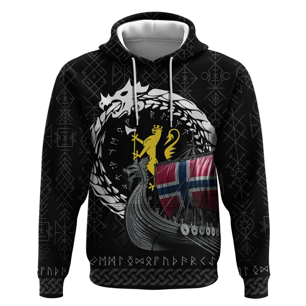Norway Viking Drakkar Hoodie Viking Blood - Wonder Print Shop