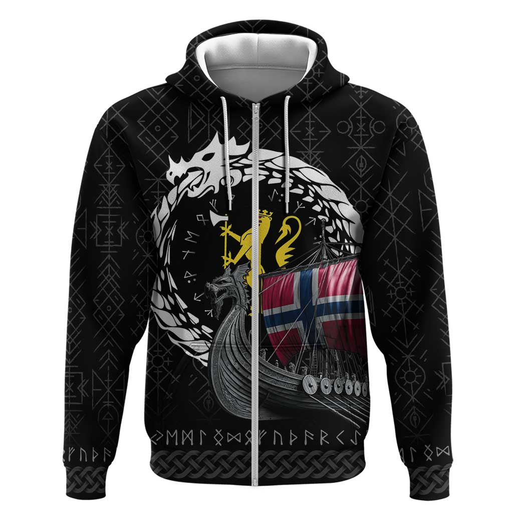 Norway Viking Drakkar Hoodie Viking Blood - Wonder Print Shop