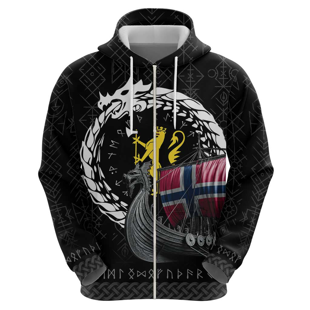 Norway Viking Drakkar Hoodie Viking Blood - Wonder Print Shop