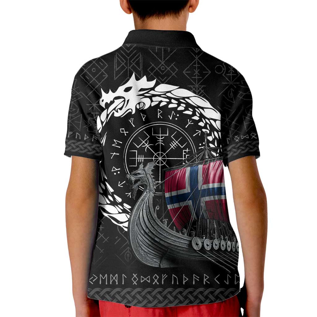 Norway Viking Drakkar Kid Polo Shirt Viking Blood - Wonder Print Shop