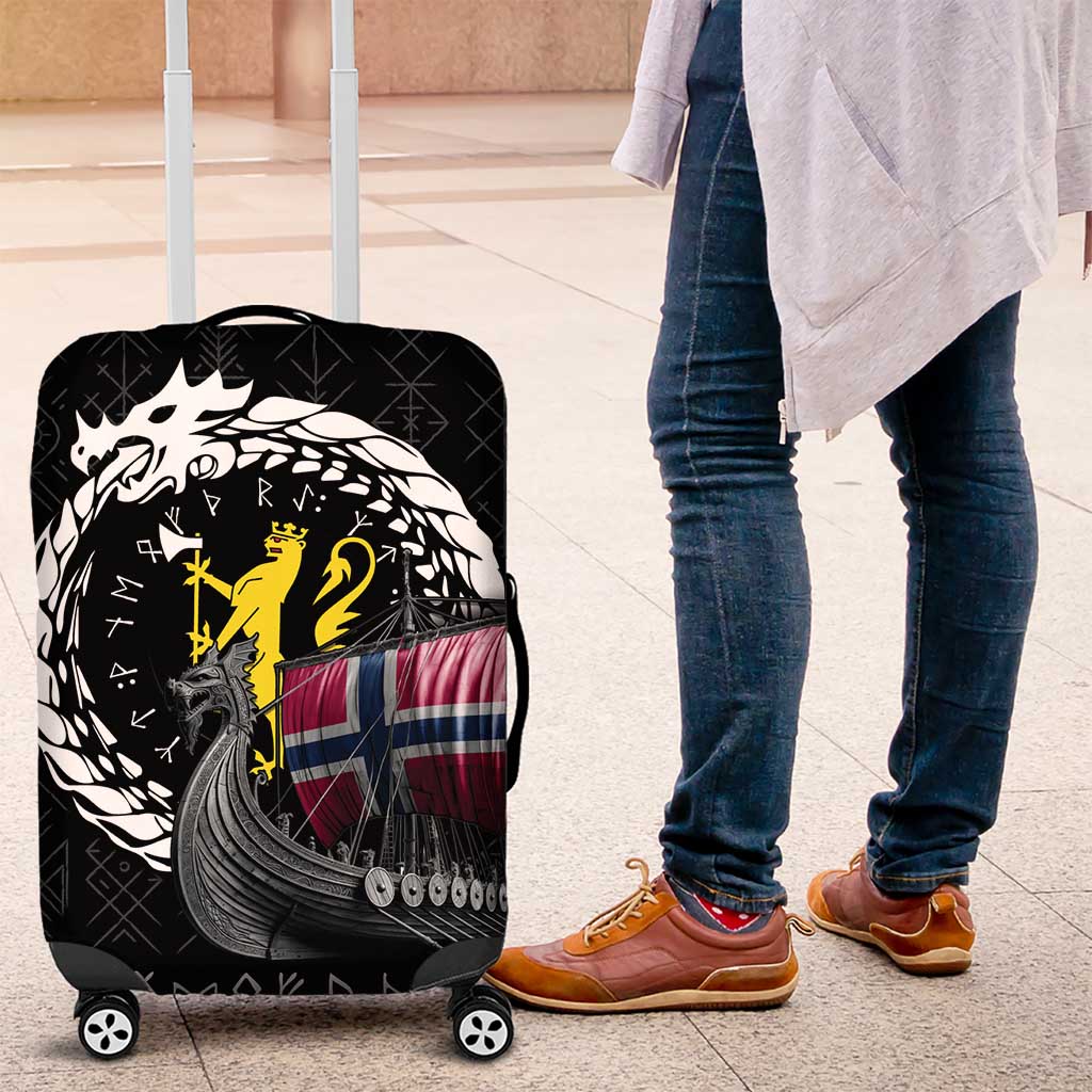 Norway Viking Drakkar Luggage Cover Viking Blood - Wonder Print Shop