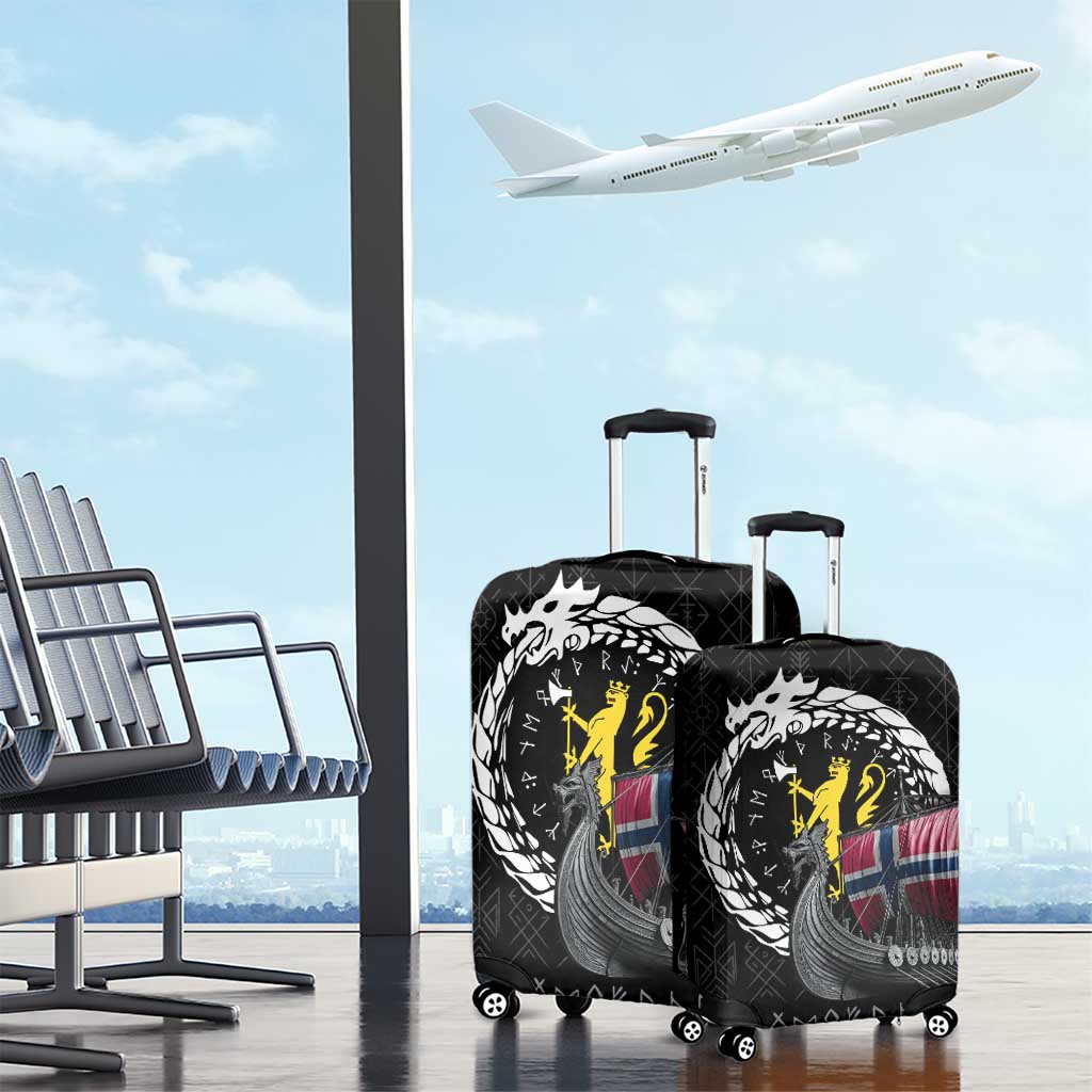 Norway Viking Drakkar Luggage Cover Viking Blood - Wonder Print Shop