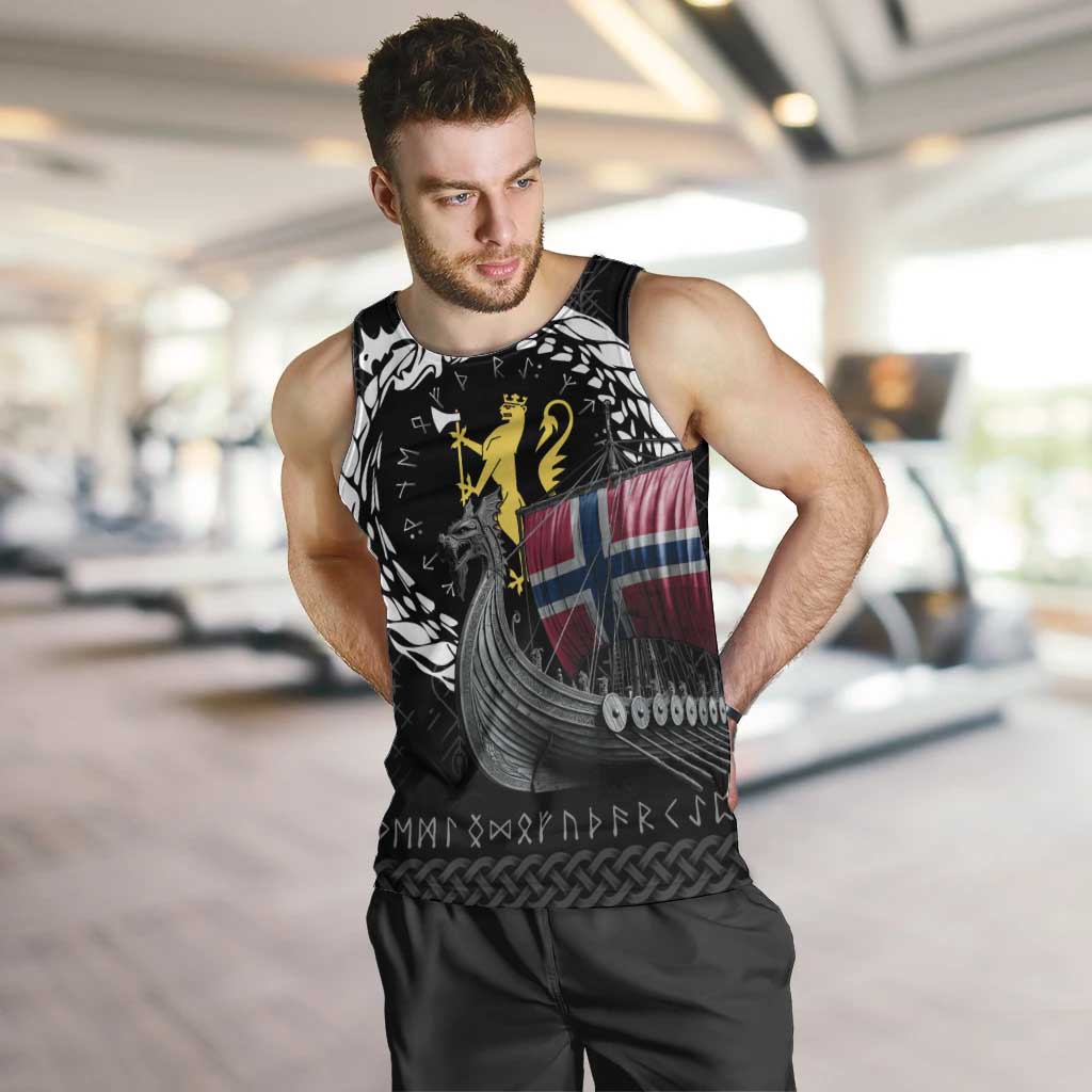 Norway Viking Drakkar Men Tank Top Viking Blood - Wonder Print Shop