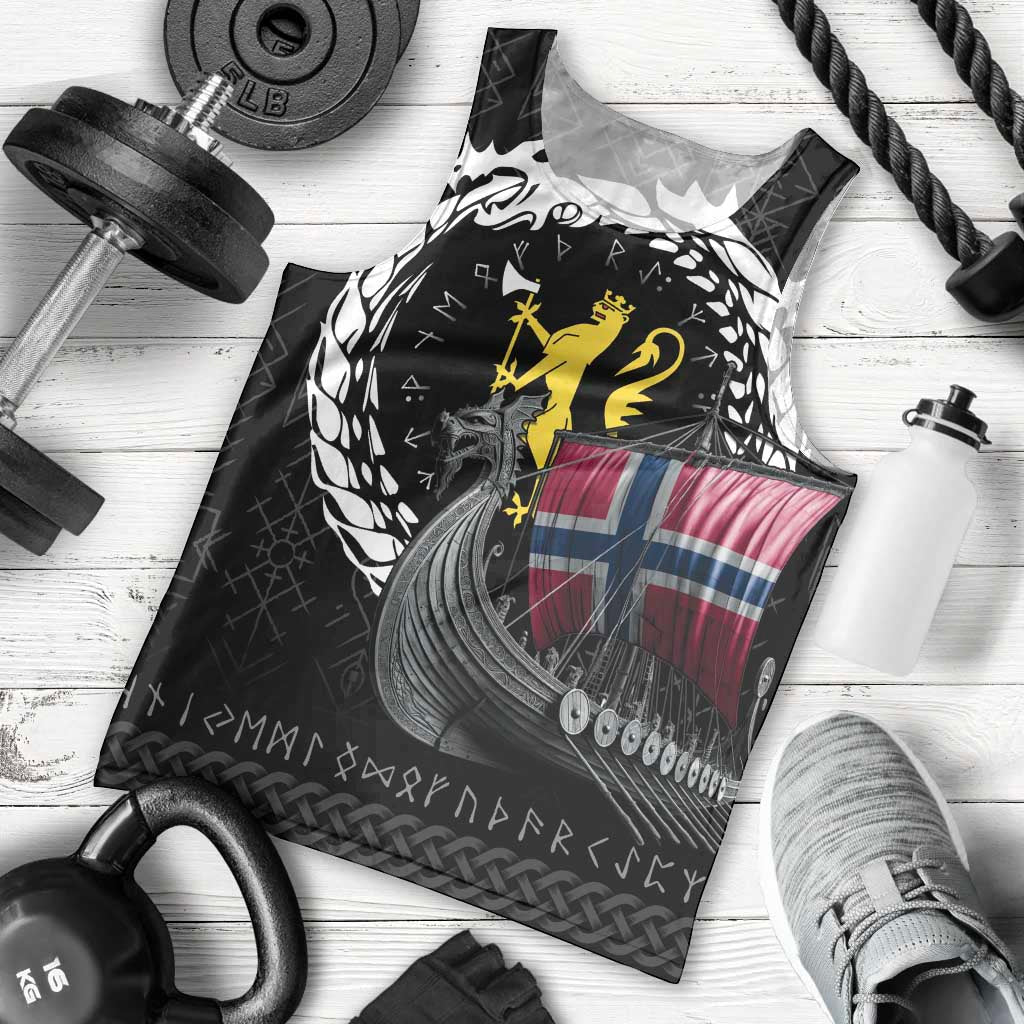 Norway Viking Drakkar Men Tank Top Viking Blood - Wonder Print Shop