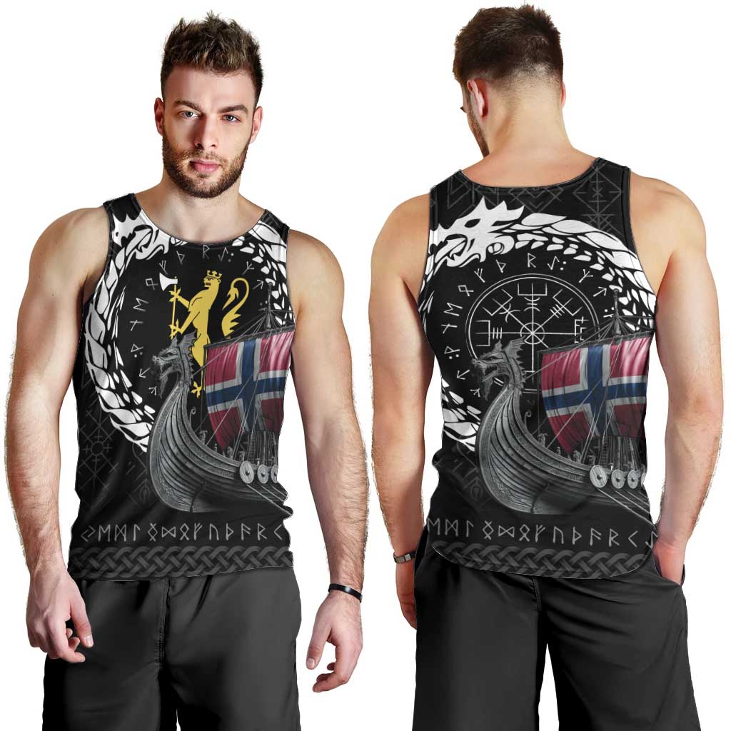 Norway Viking Drakkar Men Tank Top Viking Blood - Wonder Print Shop
