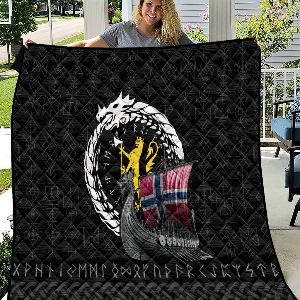 Norway Viking Drakkar Quilt Viking Blood - Wonder Print Shop