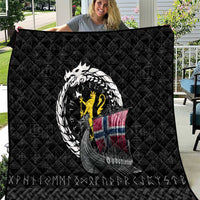 Norway Viking Drakkar Quilt Viking Blood - Wonder Print Shop