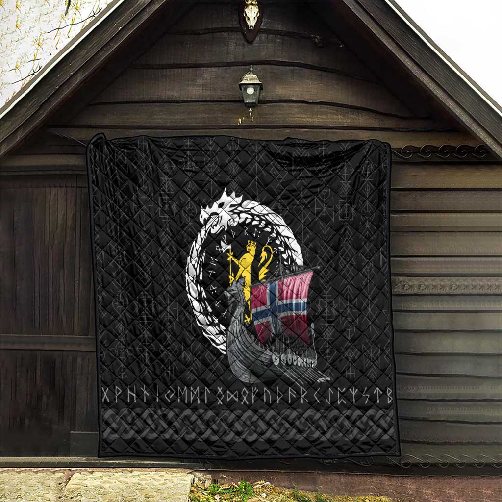 Norway Viking Drakkar Quilt Viking Blood - Wonder Print Shop