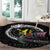 Norway Viking Drakkar Round Carpet Viking Blood - Wonder Print Shop
