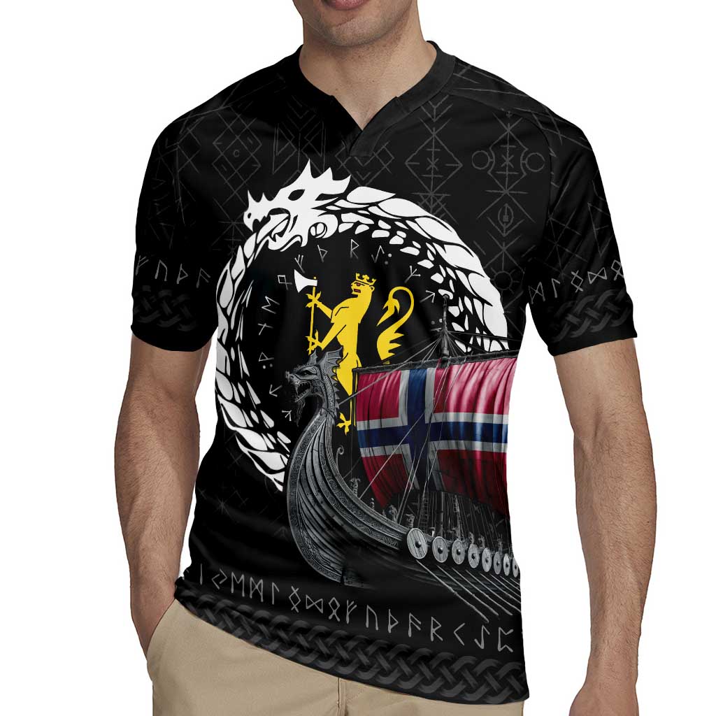 Norway Viking Drakkar Rugby Jersey Viking Blood - Wonder Print Shop