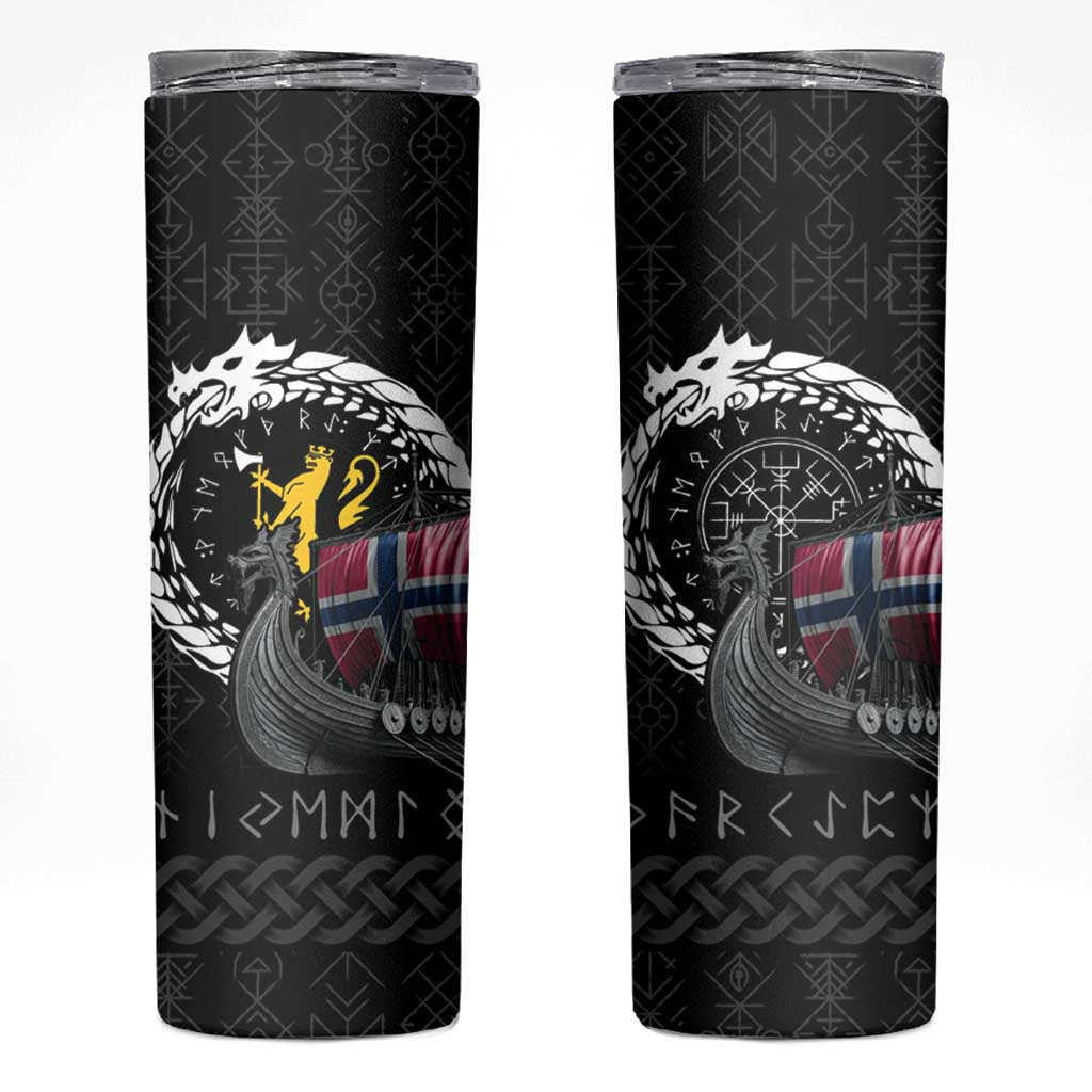 Norway Viking Drakkar Skinny Tumbler Viking Blood - Wonder Print Shop