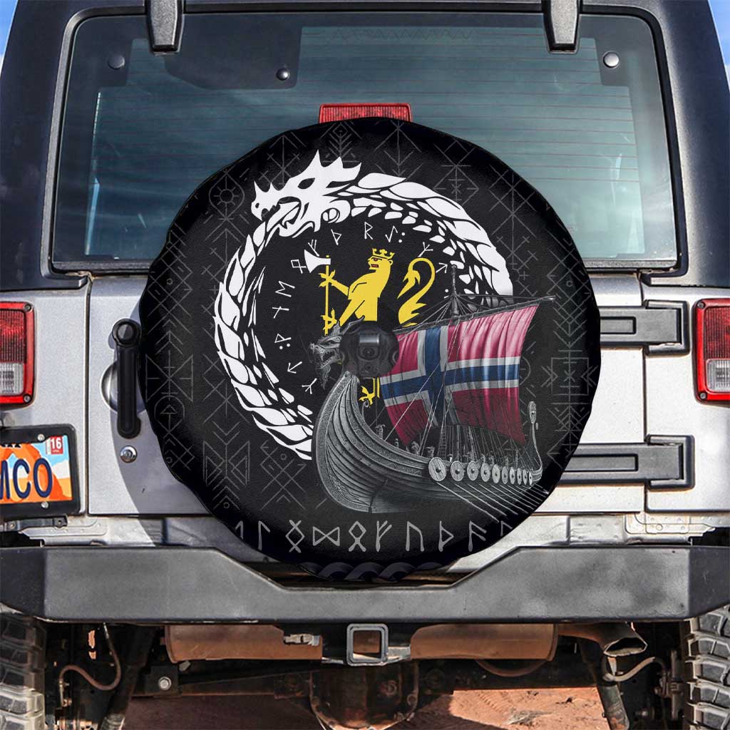 Norway Viking Drakkar Spare Tire Cover Viking Blood - Wonder Print Shop