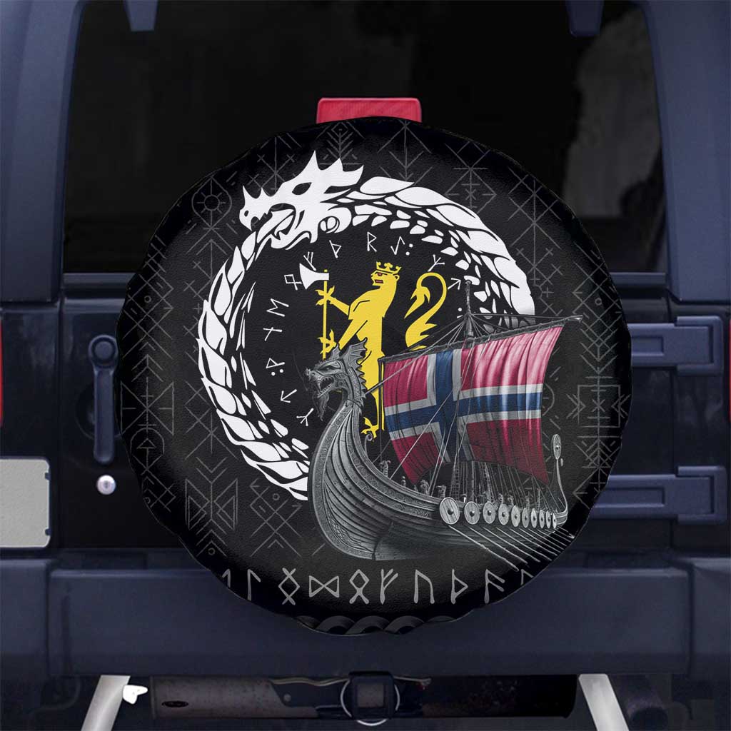 Norway Viking Drakkar Spare Tire Cover Viking Blood - Wonder Print Shop