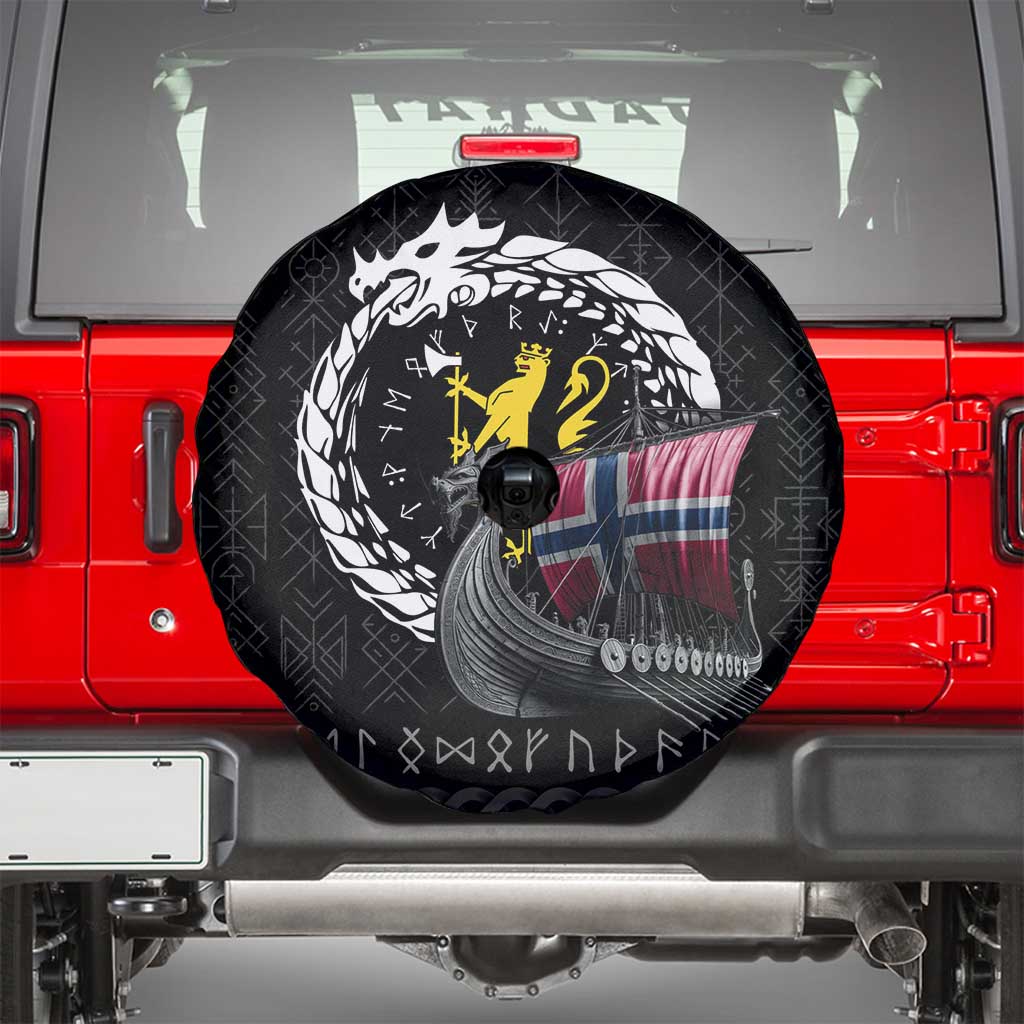 Norway Viking Drakkar Spare Tire Cover Viking Blood - Wonder Print Shop