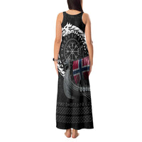 Norway Viking Drakkar Tank Maxi Dress Viking Blood - Wonder Print Shop