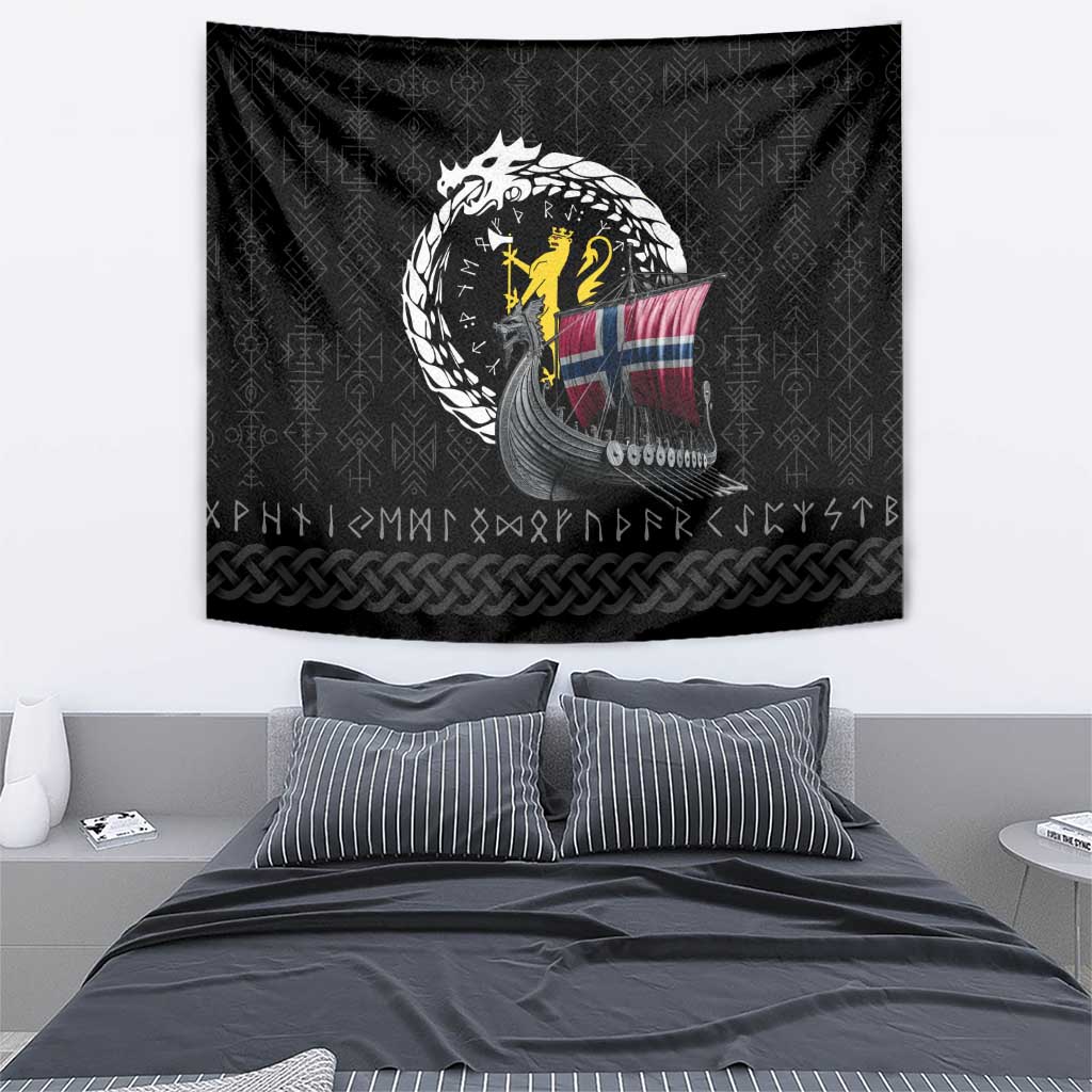 Norway Viking Drakkar Tapestry Viking Blood - Wonder Print Shop