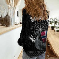 Norway Viking Drakkar Women Casual Shirt Viking Blood - Wonder Print Shop
