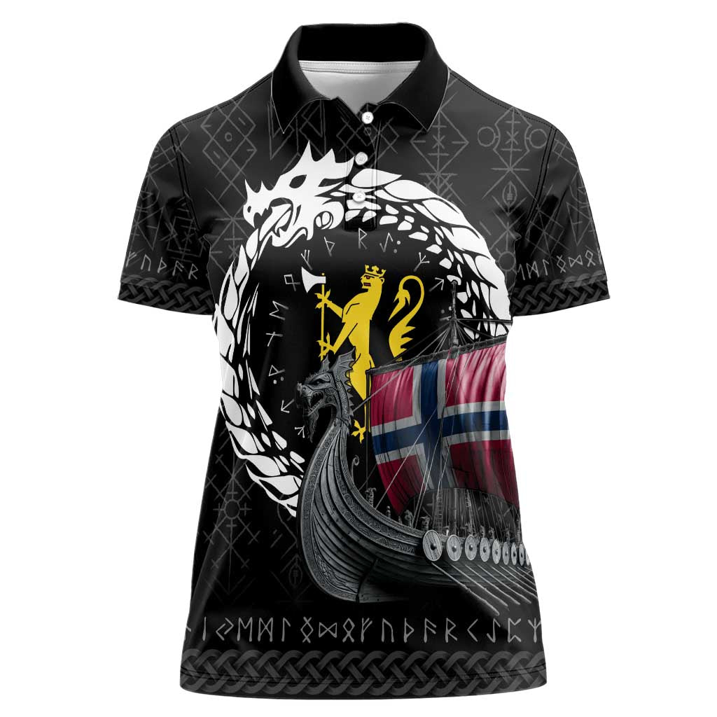 Norway Viking Drakkar Women Polo Shirt Viking Blood - Wonder Print Shop
