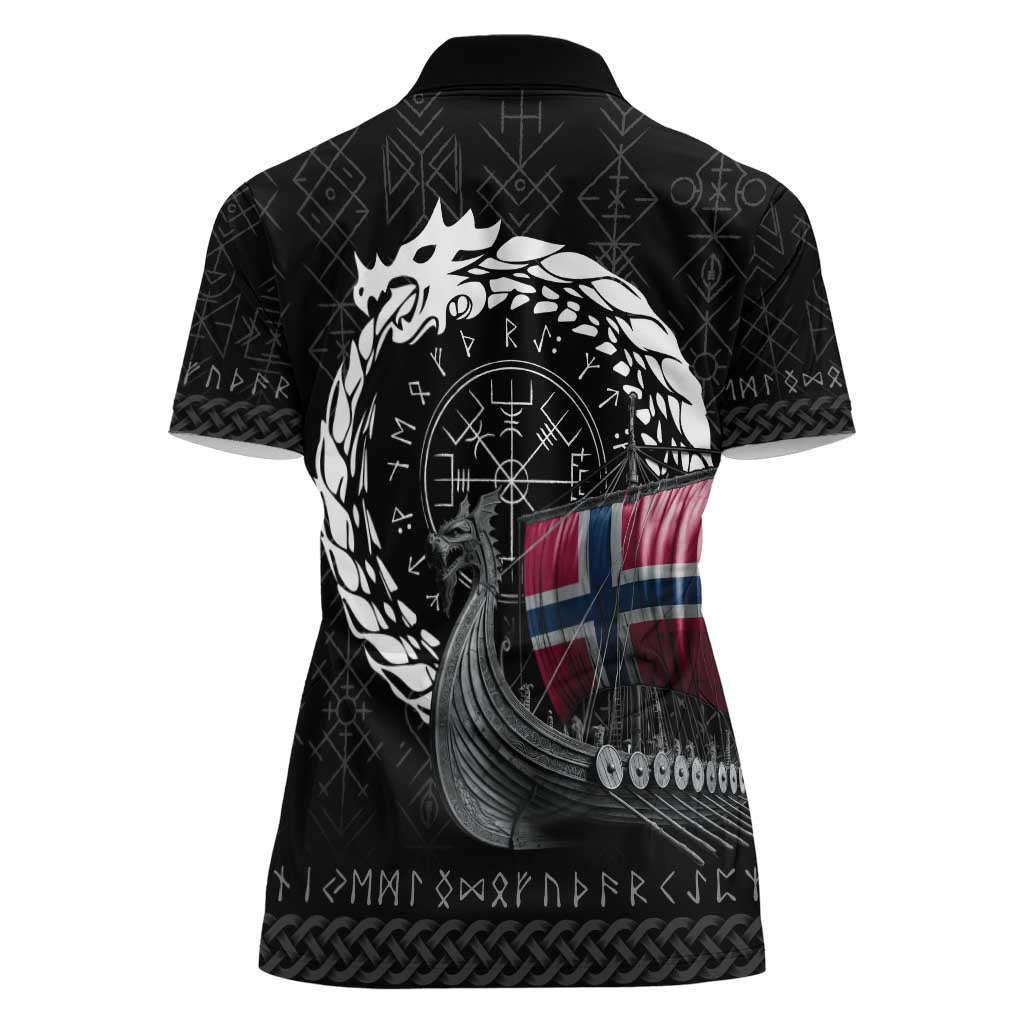 Norway Viking Drakkar Women Polo Shirt Viking Blood - Wonder Print Shop