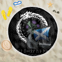 Scotland Viking Drakkar Beach Blanket Viking Blood - Wonder Print Shop