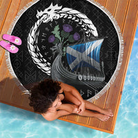 Scotland Viking Drakkar Beach Blanket Viking Blood - Wonder Print Shop