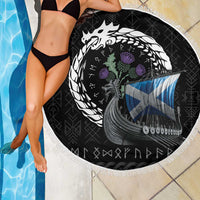 Scotland Viking Drakkar Beach Blanket Viking Blood - Wonder Print Shop