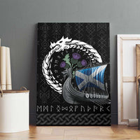 Scotland Viking Drakkar Canvas Wall Art Viking Blood - Wonder Print Shop