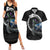 Scotland Viking Drakkar Couples Matching Summer Maxi Dress and Hawaiian Shirt Viking Blood - Wonder Print Shop