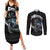 Scotland Viking Drakkar Couples Matching Summer Maxi Dress and Long Sleeve Button Shirt Viking Blood - Wonder Print Shop