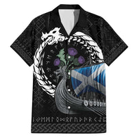 Scotland Viking Drakkar Family Matching Mermaid Dress and Hawaiian Shirt Viking Blood - Wonder Print Shop