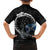 Scotland Viking Drakkar Family Matching Off The Shoulder Long Sleeve Dress and Hawaiian Shirt Viking Blood - Wonder Print Shop