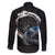 Scotland Viking Drakkar Family Matching Off The Shoulder Long Sleeve Dress and Hawaiian Shirt Viking Blood - Wonder Print Shop