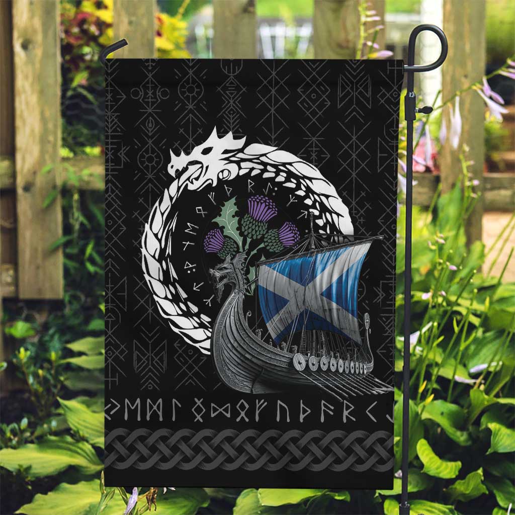 Scotland Viking Drakkar Garden Flag Viking Blood - Wonder Print Shop