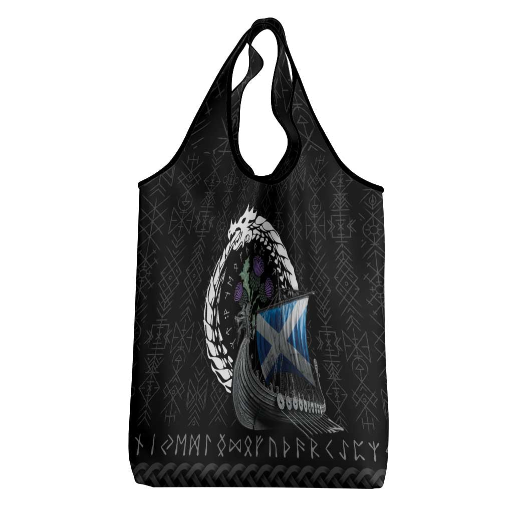 Scotland Viking Drakkar Grocery Bag Viking Blood - Wonder Print Shop