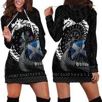 Scotland Viking Drakkar Hoodie Dress Viking Blood - Wonder Print Shop